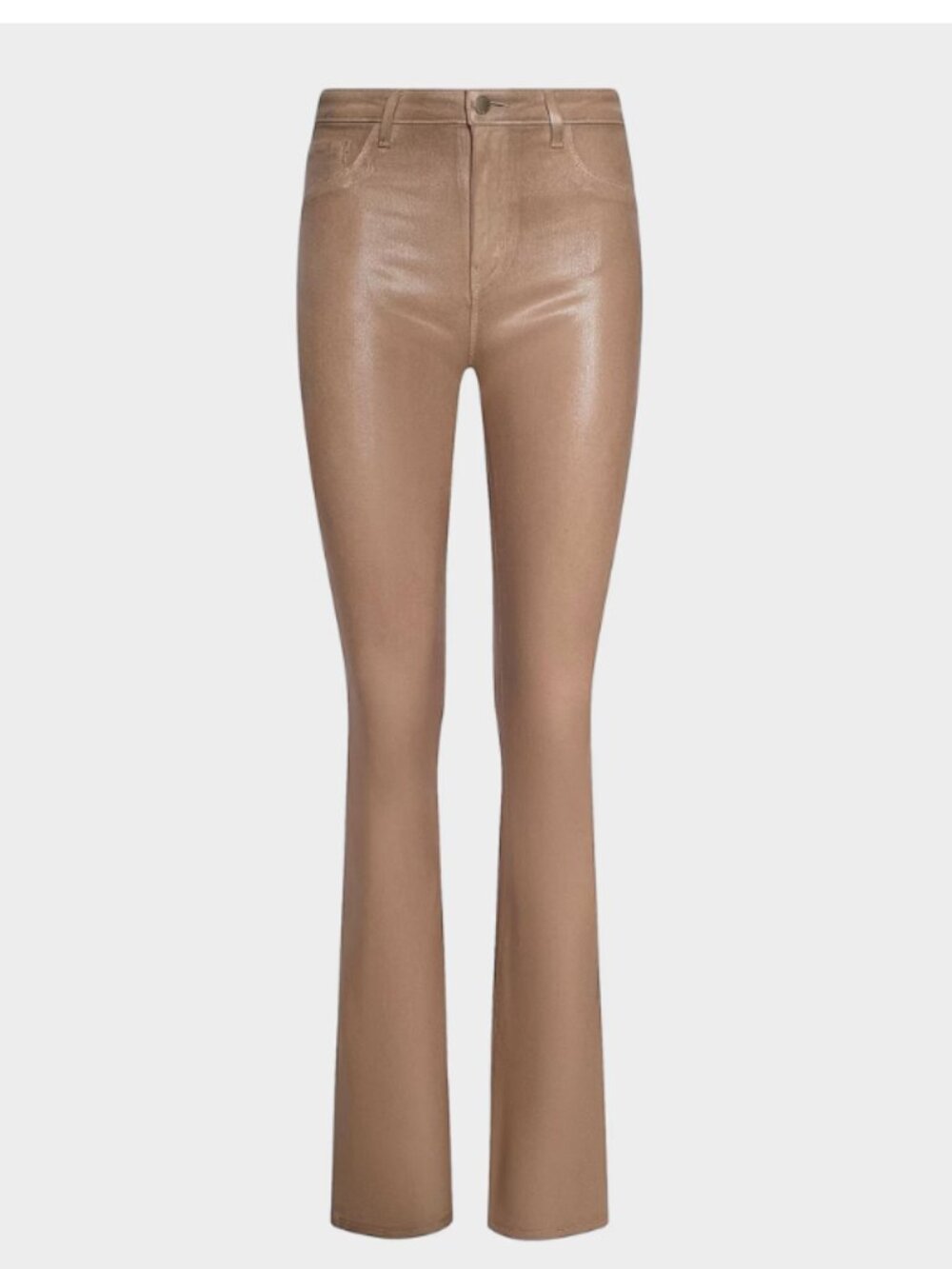l'agence SELMA H/R SLEEK BABY BOOT CUT JEAN/ FAWN COATED